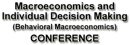 Macroeconomics and Individual Decision Making